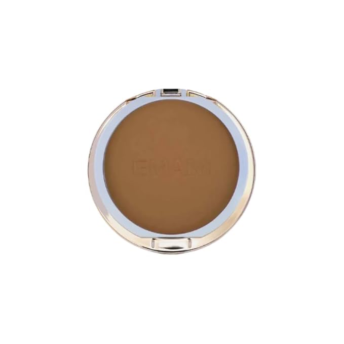 Emani Mineral Pressed Powder, Full Coverage Compact Foundation with Matte Finish, Long-Lasting Face Makeup Suitable for All Skin Types (1008 Deep G20 (Warm Ebony))
