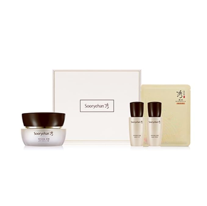 SOORYEHAN Micro Ginseng Core Lift Cream Special Set (2.4 fl oz) - Enhances Skin Firmness, Elasticity, and Hydration. with Ginsenoside R3™ for a Youthful, Healthy Complexion.