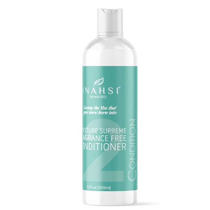 Moisture Supreme Fragrance Free Conditioner | For Men, Women, or Kids With Curly Hair | Products for Naturally Curly Hair 12 oz | Made in the USA
