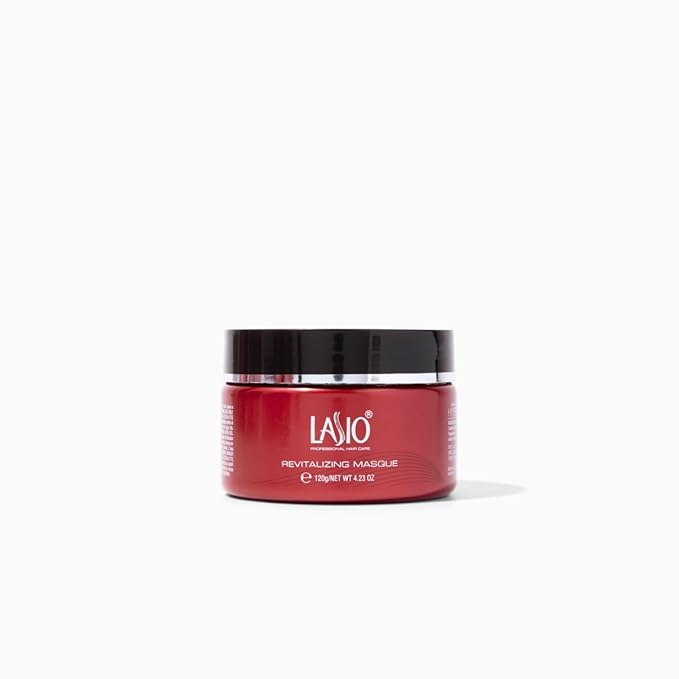 Lasio Hypersilk Revitalizing Hair Masque – Deep Conditioning & Hair Repair with Cocamide Oil & Keratin – Enhances Keratin Treatment Longevity – For Dry, Damaged & Color-Treated Hair – 4.43 oz