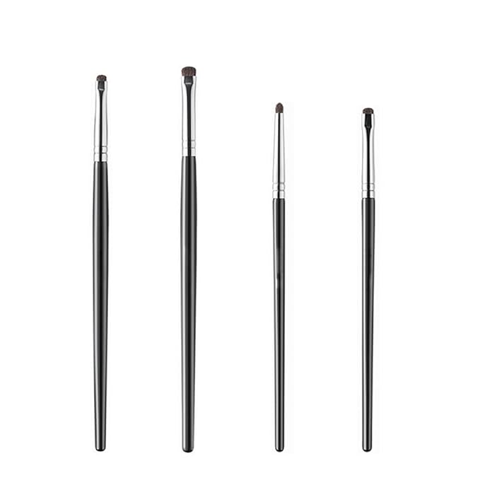 Mini Smudge Brush for Eyeliner,Eyeshadow Brushes,Eyeliner Brush for Powder Gel Cream Liquid Concealer, Eye liner Blending, Highlighting brush,Concealer Brush,Eye Makeup Brush Set
