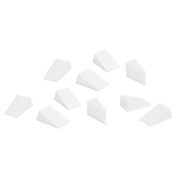 Artist's Choice 500 Pack Makeup Sponge Mini Applicator Wedges, Triangle Cosmetic Sponges For Foundation, Blush, Eye Shadow, Crisp Edges for Control, Blending and Smoothing, Disposable, Latex Free