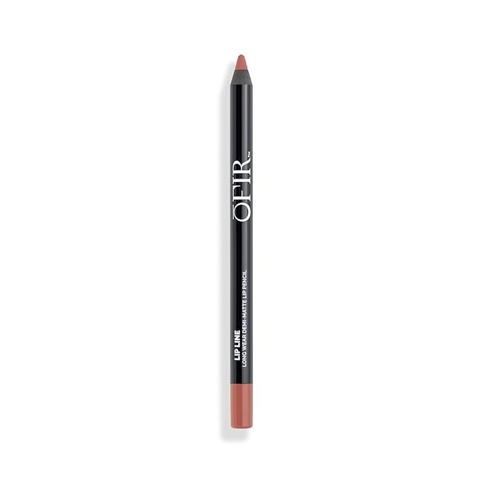 OFIR Longwear Demi-Matte Lip Pencil | Smudge-Proof, Easy Glide, Hydrating, Long-Lasting Color | Pink Smoothie - Neutral Blush Lip Liner Pencil | 0.042 OZ