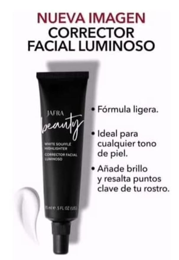 Jafra Beauty White Souffle Highlighter .5 Oz.