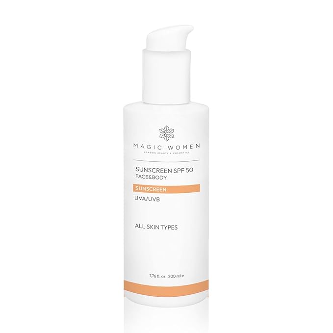 Face Sunscreen SPF 50 – Daily Lightweight Sun Cream for Healthy-Looking Skin – 200ml