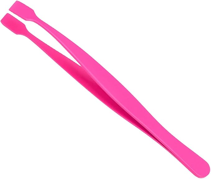 Lash Cluster Tweezers for DIY Individual Eyelash Clusters Tools with Case, Applicator for Mistake-Proof Artificial Lash Placement–Ergonomically Designed Handle Easy for beginner Blunt Design Safe Use
