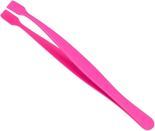 Lash Cluster Tweezers for DIY Individual Eyelash Clusters Tools with Case, Applicator for Mistake-Proof Artificial Lash Placement–Ergonomically Designed Handle Easy for beginner Blunt Design Safe Use