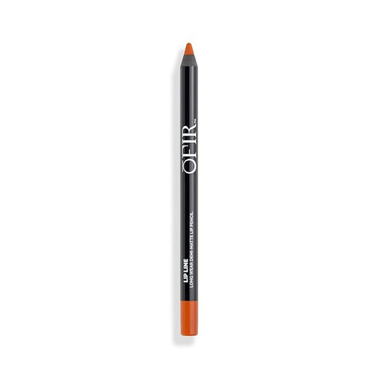 OFIR Longwear Demi-Matte Lip Pencil | Smudge-Proof, Easy Glide, Hydrating, Long-Lasting Color | Coral - Orange-Red Lip Liner Pencil | 0.042 OZ