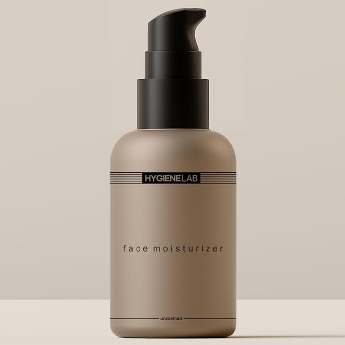 Face Moisturizer - EWG Verified, Unscented, Non-Greasy Hydration with Squalane, Aloe Vera, Ceramides & Hyaluronic Acid - 1.7 fl oz