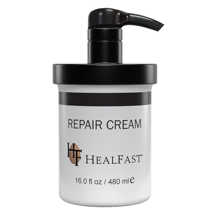 HealFast Sensitive Skin Repair Moisturizing Cream 16 Oz – For Dry, Itch– Fights Rashes, Dryness, Stretch Marks, Sunburn and Bed Sores – Herbal and Food Based Ingredients