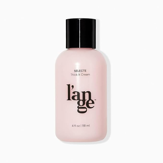 L'ANGE HAIR Selecte Thick It Cream | Volumizing Lightweight Styler Adds Texture Body & Definition | Ideal for Fuller Looking Styles | No Parabens or Sulfates | Nourishing Light Fruity Scent | 4 Fl Oz