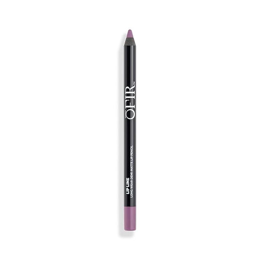 OFIR Longwear Demi-Matte Lip Pencil | Smudge-Proof, Easy Glide, Hydrating, Long-Lasting Color | Go There! - Muted Purple Lip Liner Pencil | 0.042 OZ