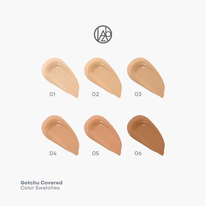 Beauty Gotchu Covered 2-in-1 Flawless Liquid Foundation Concealer GC-02 Light Ivory Vegan Cruelty-Free Long-Lasting, 1.41 FL. OZ/ 40 ML，pack of 1