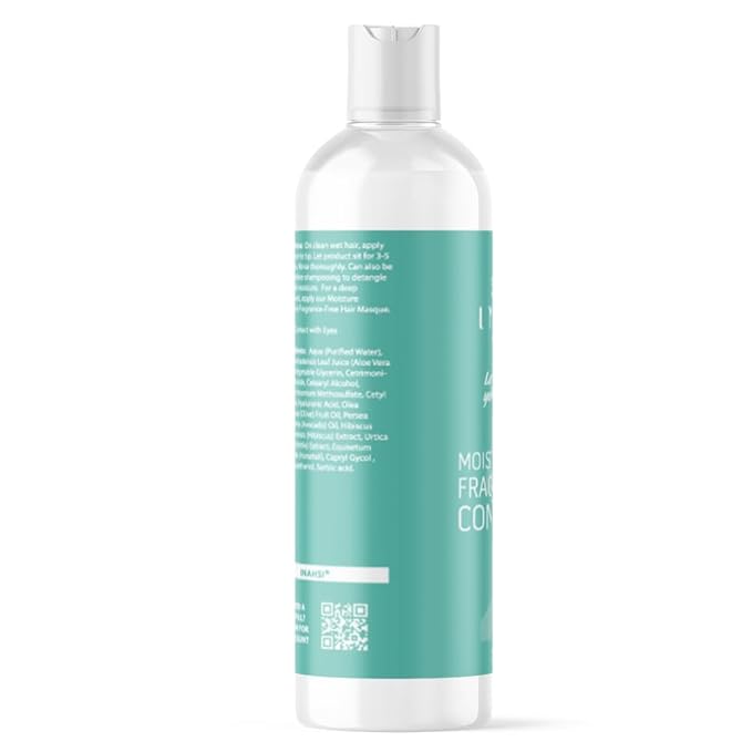 Moisture Supreme Fragrance Free Conditioner | For Men, Women, or Kids With Curly Hair | Products for Naturally Curly Hair 12 oz | Made in the USA