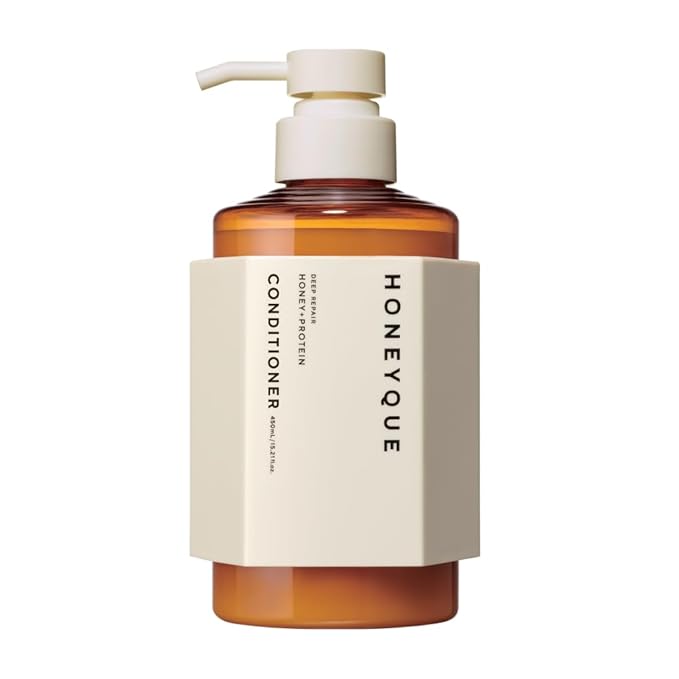 Deep Repair Moist Conditioner 450ml/15.2 fl. oz | Sulfate-Free Moisturizing Conditioner for Damaged Hair | Frizz Control & Repair with Manuka Honey & Protein Complex | Japanese Hair Care