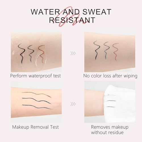 12 Colors Brown Lip Liner Set for Women- Dark Red Nude Waterproof Lip Pencils for Defining & Filling Lips, Long-Lasting Smooth Lip Makeup, High Pigmented Lip Liner Pack