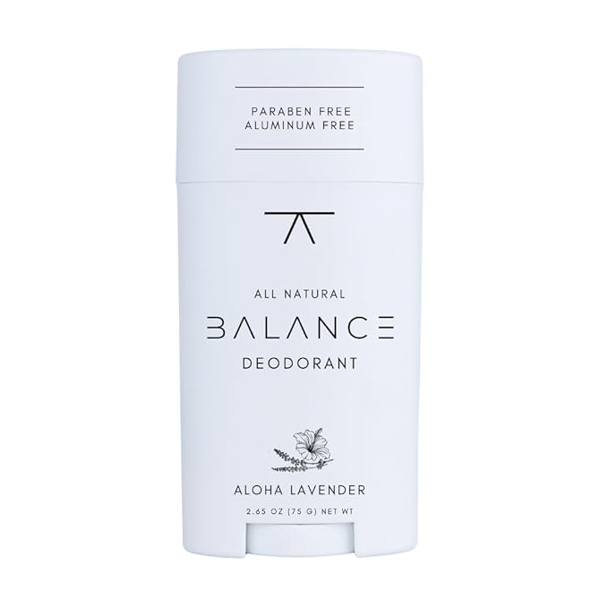 BALANCE All Natural Deodorant (Aloha Lavender) - for Women and Men