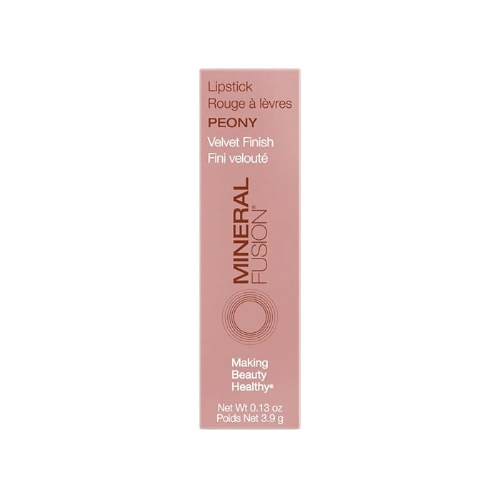 Mineral Fusion Lipstick, Peony, .14 Ounce