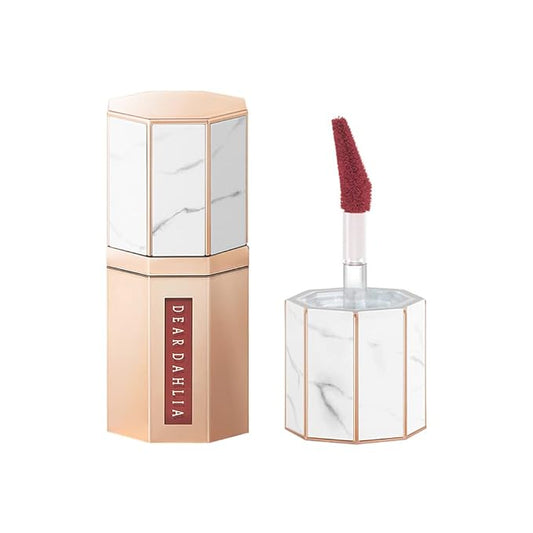 DEARDAHLIA Paradise Dream Velvet Lip Mousse (Sangria) - Lightweight Soft-Matte Lip Tint with Buildable, Long-Lasting Color, Whipped Mousse Texture, Vegan & Cruelty-Free. 0.21 Fl Oz