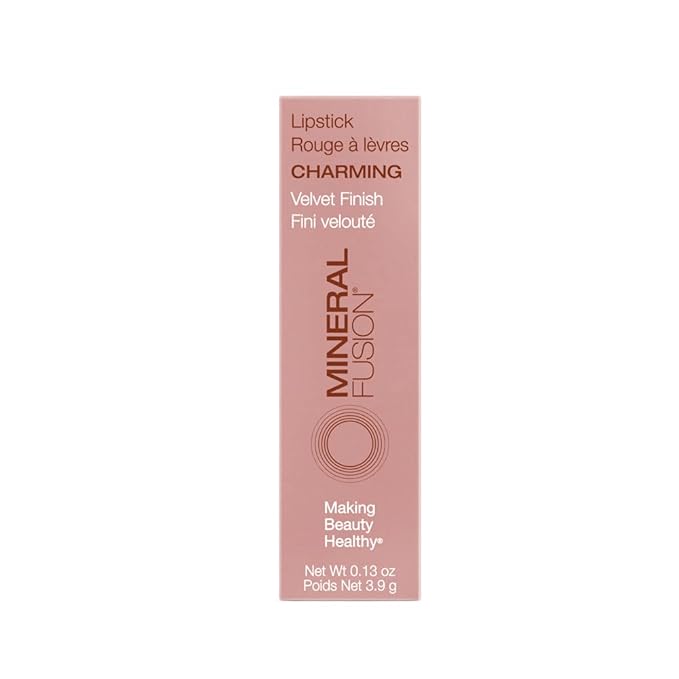 Mineral Fusion Lipstick, Charming,0.137 oz (Pack of 1)