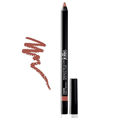 Jolie Cosmetics Waterproof Gel Lip Liner - Super Smooth, Extra Long-Wear (S'more)