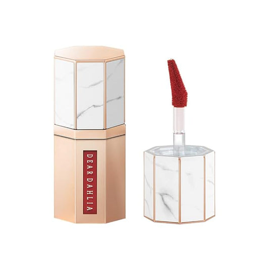 DEARDAHLIA Paradise Dream Velvet Lip Mousse (Bordeaux) - Lightweight Soft-Matte Lip Tint with Buildable, Long-Lasting Color, Whipped Mousse Texture, Vegan & Cruelty-Free. 0.21 Fl Oz