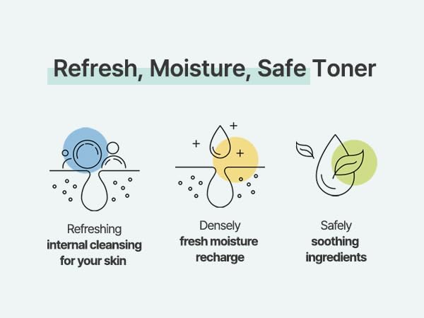 S.NATURE Aqua Oasis Toner | PHA, Soothing and Calming Skin,Hydrating, Refreshing Toner for All Skin Types, Korean Skin Care, Vegan | 300ml, 10.14 Fl Oz