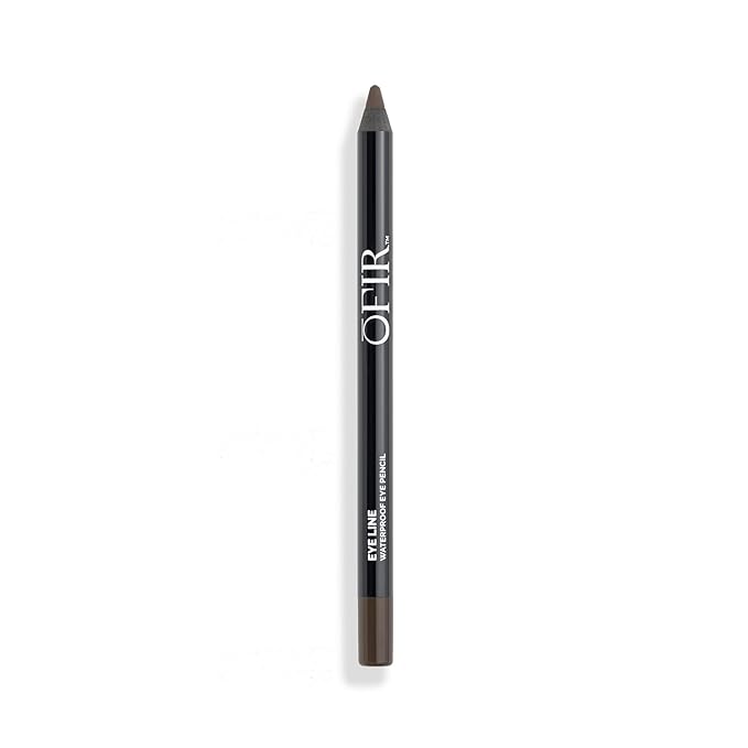 OFIR Eyeliner | Smudge-Proof, Vegan, Cruelty-Free, Waterproof Eye Pencil | Creamy Long-Lasting Formula for Precise Application | Full Coverage Eyeliner for Daily Use (Rich Brown - Warm Brown)