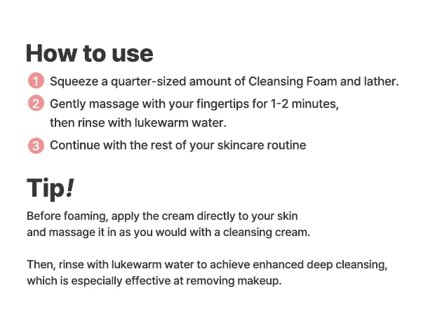 AQUA RICE FOAM CLEANSER | Facial Cleanser, Rice Extract Rice Powder Cleanser with Mild Cleansing, Glycerin,Vegan, Face Wash, Korean Skincareㅣ 160ml 5.4 Fl Oz