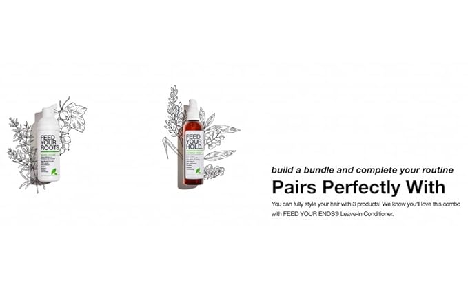 Yarok - Feed Your Ends Leave In Conditioner - Moisturize, Detangle & Protect - Hydrating & Nourishing - For Shiny, Smooth, Soft Hair - 100% Vegan - Gluten, Sulfate, Paraben & Cruelty Free - 8oz