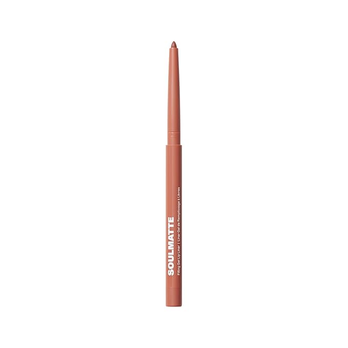 Morphe Soulmatte Filling Gel Lip Liner - Ultra Creamy Lip Liner with a Matte Formula - Defines, Contours & Reshapes Lips for a Soft Focus, Long-Lasting Finish - Honey (0.007 oz)