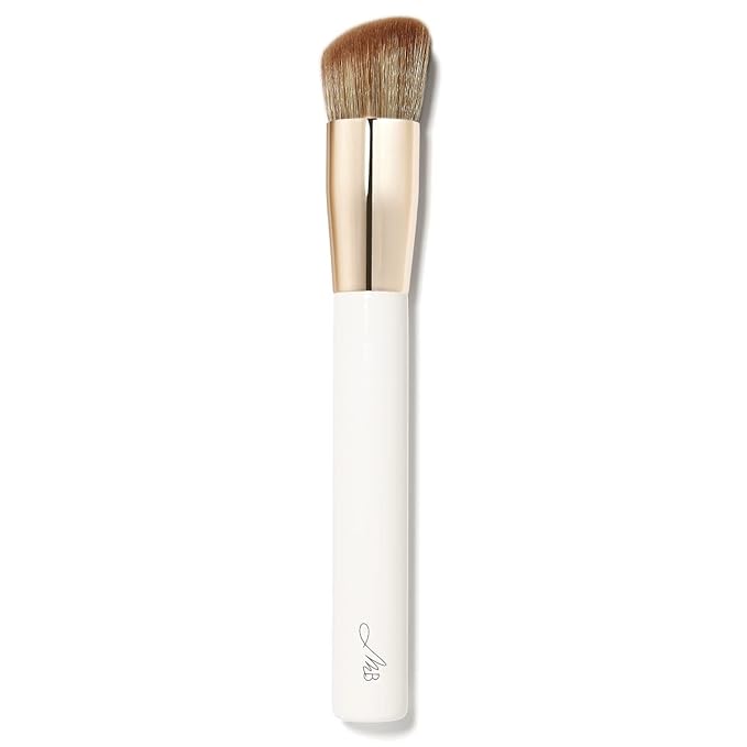 Monika Blunder Beauty - Call Your Buff Angled Brush - Custom-Sculpted Synthetic Buffing Brush - Clean Beauty, Vegan, Cruelty-Free