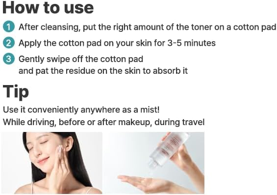 S.NATURE Aqua Oasis Toner | PHA, Soothing and Calming Skin,Hydrating, Refreshing Toner for All Skin Types, Korean Skin Care, Vegan | 300ml, 10.14 Fl Oz