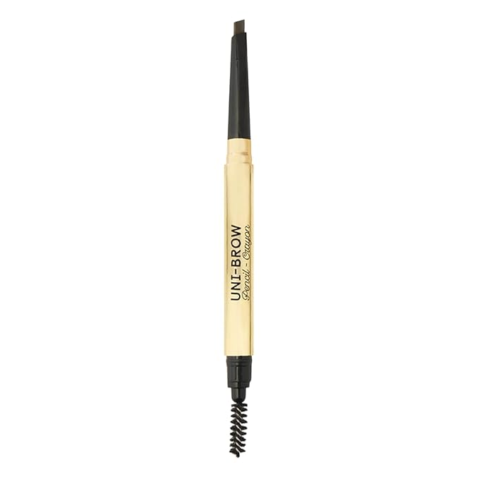 Winky Lux Uni Brow Eyebrow Pencil, Dual Sided with Spoolie, Longwearing Waterproof Eyebrow Crayon, Define Shape and Fill Brows, Brown, Blonde and Taupe Universal Shade