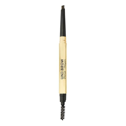 Winky Lux Uni Brow Eyebrow Pencil, Dual Sided with Spoolie, Longwearing Waterproof Eyebrow Crayon, Define Shape and Fill Brows, Brown, Blonde and Taupe Universal Shade