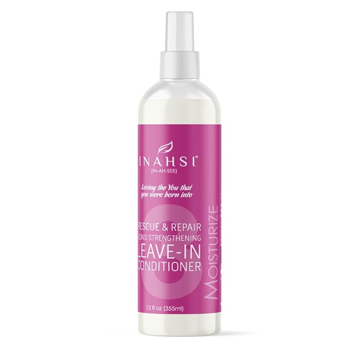 Rescue & Repair Bond Strengthening Leave-In Conditioner | Hair Moisturizer for Men, Women, or Kids | Hair Products for Naturally Curly Hair 12 oz | Made in the USA