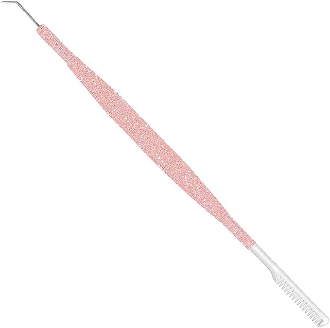 Separation Eye lash Separator Tool Lash Lift Tools and Tint Kit Professional Lifting - Lashes Separater Perm Extension Separating Comb Tinting Lifter Eyelashes Seperator Supplies Steel Pink Shine