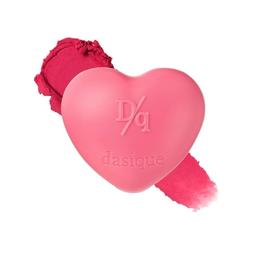 dasique Souffle Color Pot #11 Cherry Custard – Makeup Blush, Buildable Silky-Smooth Texture, Build-In Mini Brush, Multi-Use For Cheek and Lip