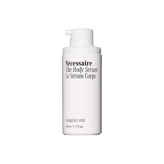 Nécessaire The Body Serum – Fragrance-Free Hydrating Lotion with Hyaluronic Acid + Niacinamide – Fast-Absorbing Body Serum for Sensitive + Eczema-Prone Skin. 1.7fl oz.