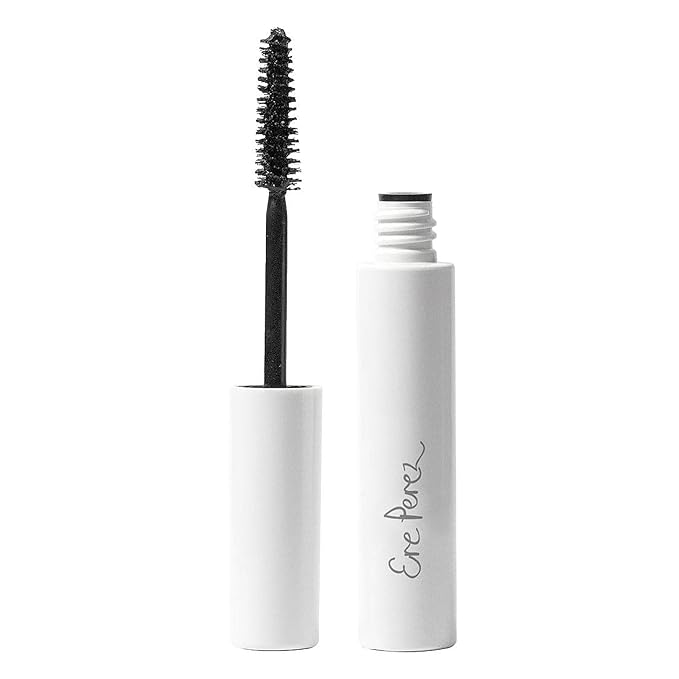 Ere Perez - Avocado Waterproof Mascara | Lengthen, Nourish, Enhance, Strengthen | Long-Lasting, Sensitive Eye Safe | Mamey + Camelia Oils | Vegan, Cruelty-Free, Clean Beauty (Black, 0.35 oz | 10 ml)