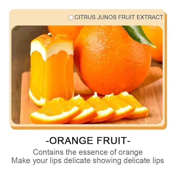 Sadoer Orange Vitamin C lip balm