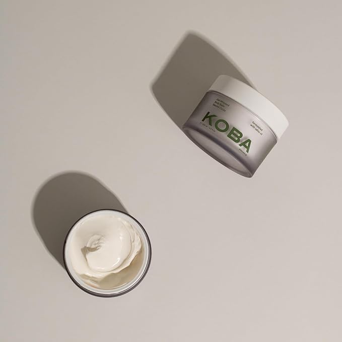 KOBA Get Whipped Body Balm - For Women & Men - Hydrating Firming Balm - Dry to Very Dry Skin - Woody, Floral, Fresh Fragrance - Natural - Vegan - Safou Oil - Olive & Shea Butter - L-Carnitine (200 ml)