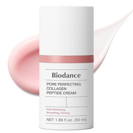 BIODANCE Pore Perfecting Collagen Peptide Cream, Hydrating, Collagen Firming Facial Moisturizer, Korean Skincare | 1.69 fl.oz, 50ml