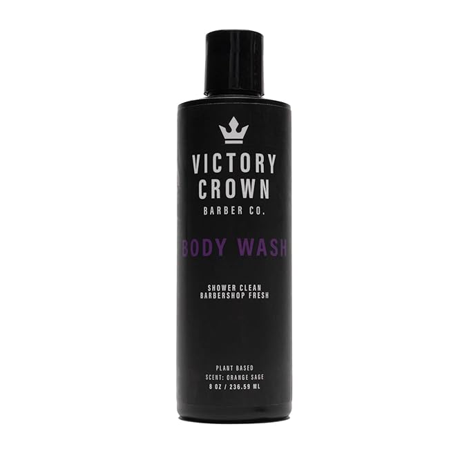 Moisturizing Body Wash Plant-Based Cleanser with Coconut & Pumice Extract, 8 Oz