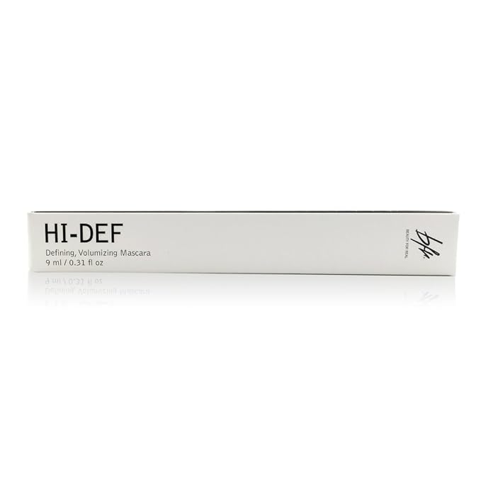 Beauty for Real Hi-Def Mascara, Just Black - Set of 3 - Defining & Volumizing Lash Definer - Humidity & Smudge Proof - Micro Brush Ensures Versatile Application - 2.3 oz