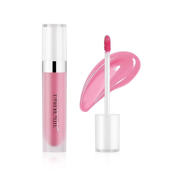 Liquid Blush Cream Blush Makeup, Pigmented, Lightweight, Breathable, Sheer Flush, Waterproof, Long-Wearing, Natural-Looking Dewy Cheek Tint (Cold Rose 02)