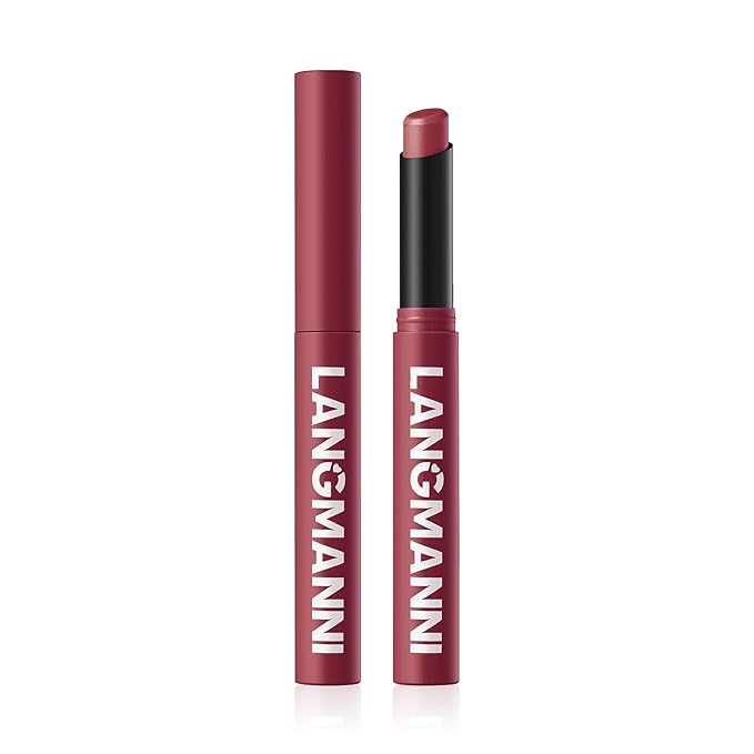 MĒTYSUR Matte Lipstick - Non-Sticky, Long-Lasting & Waterproof Lipstick for Women, Richly Pigmented, Hydrating Lip Makeup with Smudge-Proof Formula, 1 Count, 0.07oz
