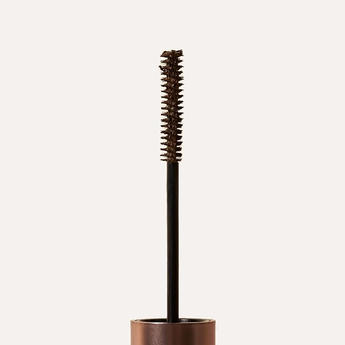 YENSA Brows On Brows Super Defining Tinted Eyebrow Gel - Long-Wear Shaping Eye Brow Gel with Superfoods for Color & Thickness - Combs, Shapes & Locks Eyebrows into Place - Brown (0.17 oz)