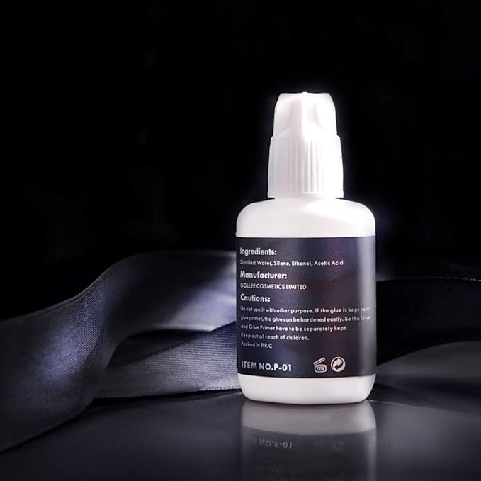 Eyelash Primer for Lash Extensions Cleanser Eyelash Extension Pre Treatment Lash Primer Easily Removes Proteins and Oils Longer Extension Retention Eyelash Extension Primer -15ML