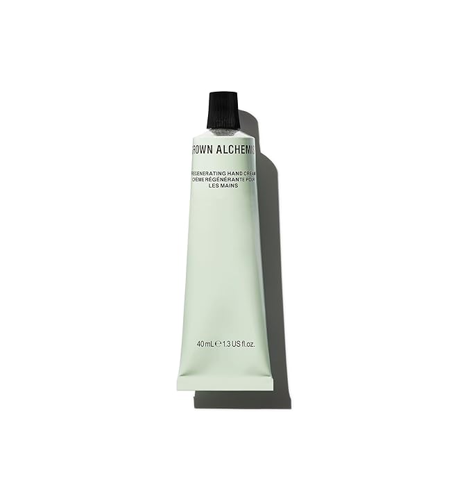 Grown Alchemist Regenerating Hand Cream with Nourishing Phyto-Peptide Almond & Sage, 40 mL